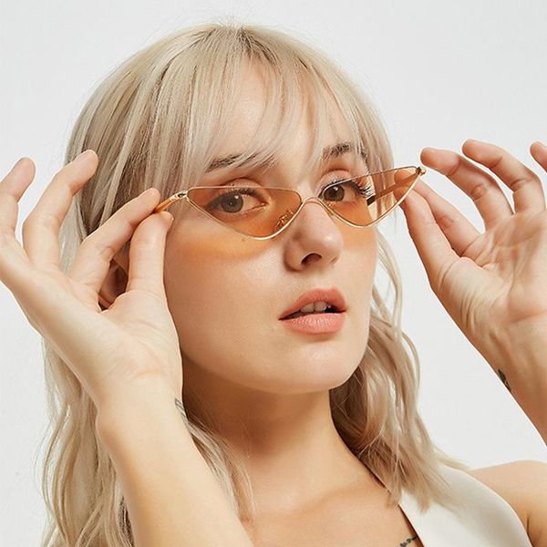 sunglasses hkna cat eye women 2021 small frame metal glasses men punk shades for vintage gafas, White;black
sunglasses hkna cat eye women 2021 small frame metal glasses men punk shades for vintage gafas, White;black