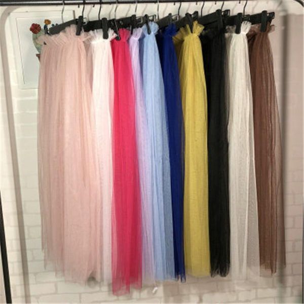 skirts 2021 summer net yarn skirt transparent single-layer mesh perspective half women tulle faldas largas mujer, Black
skirts 2021 summer net yarn skirt transparent single-layer mesh perspective half women tulle faldas largas mujer, Black