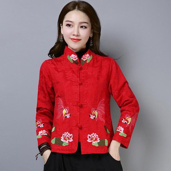 ethnic clothing chinese style embroidery hanfu women short china traditional vintage harajuku oriental tang suit cardigan jacket, Red
ethnic clothing chinese style embroidery hanfu women short china traditional vintage harajuku oriental tang suit cardigan jacket, Red