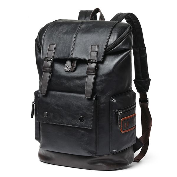 men leather backpack mens large antitheft pu travel backpack lapbag black bagpack boy big school male business shoulder bag
men leather backpack mens large antitheft pu travel backpack lapbag black bagpack boy big school male business shoulder bag
