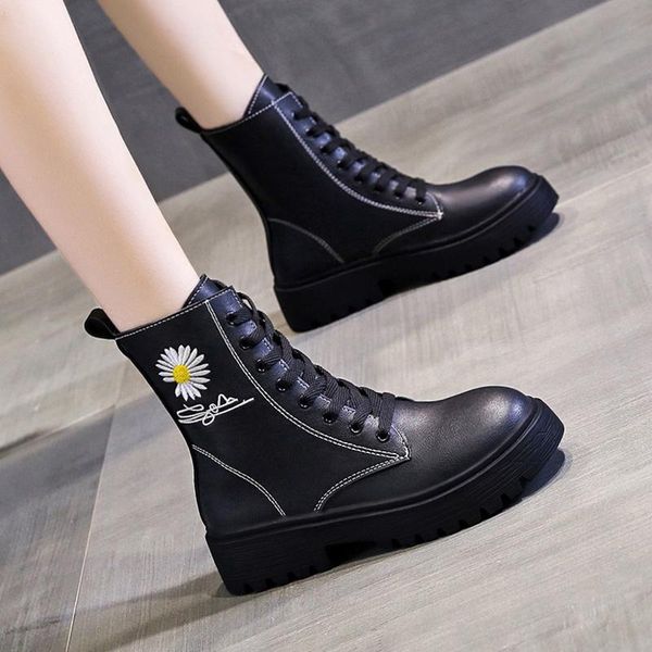 boots skinny women 2021 autumn and winter korean version of small daisy wild short women's, Black
boots skinny women 2021 autumn and winter korean version of small daisy wild short women's, Black