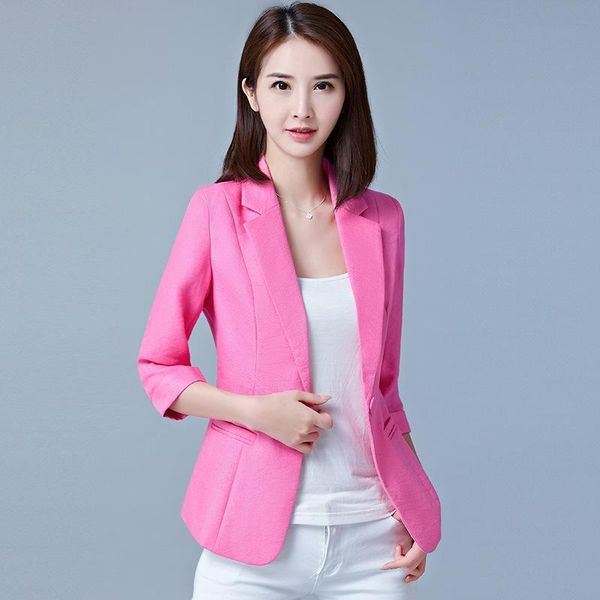 women's jackets 2021 summer women long sleeve cotton coats fashion ladies slim white coat korean, Black;brown
women's jackets 2021 summer women long sleeve cotton coats fashion ladies slim white coat korean, Black;brown