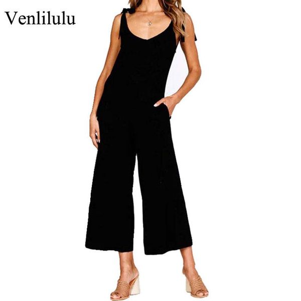 women's jumpsuits & rompers spaghetti strap long jumpsuit women sleeveless 2021 summer beach female backless straight for woman, Black;white
women's jumpsuits & rompers spaghetti strap long jumpsuit women sleeveless 2021 summer beach female backless straight for woman, Black;white