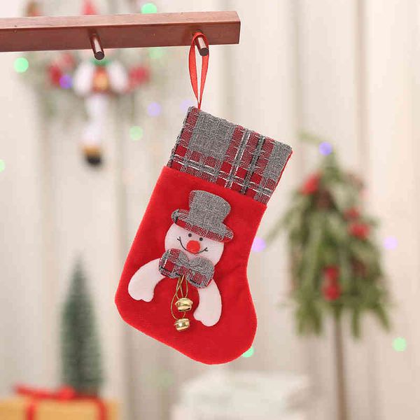 qiaoding new selling decoration magenta grey flannel hanging bell christmas stockings children's gift candy bag
qiaoding new selling decoration magenta grey flannel hanging bell christmas stockings children's gift candy bag
