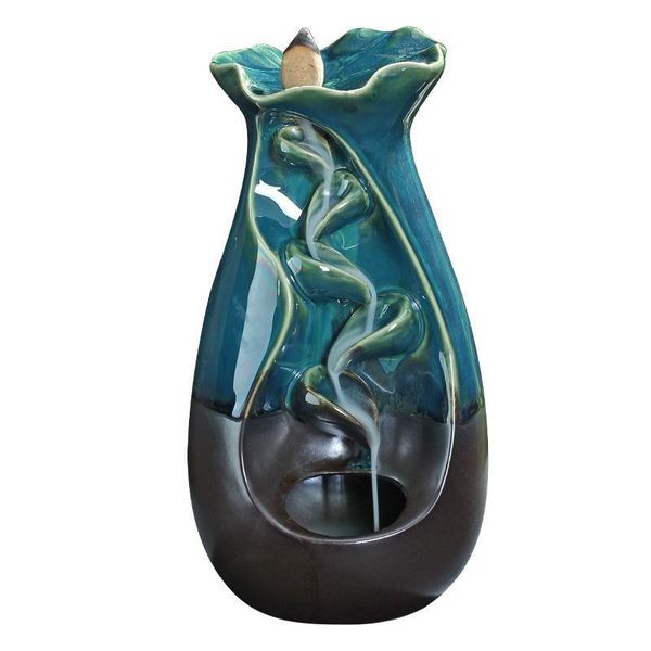 fragrance lamps blue smoke waterfall incense burner backflow holder decor furnace aromatic home office craft luxury gift
fragrance lamps blue smoke waterfall incense burner backflow holder decor furnace aromatic home office craft luxury gift