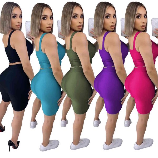 women fashion leisure yoga tracksuits two piece sets sports suit sleeveless vest shorts fitness pants 2021 summer outfits, Gray
women fashion leisure yoga tracksuits two piece sets sports suit sleeveless vest shorts fitness pants 2021 summer outfits, Gray