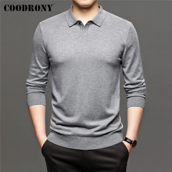 men's sweaters coodrony autumn winter soft warm knitwear classic casual pure color turn-down collar sweater pullover men clothing c1, White;black
men's sweaters coodrony autumn winter soft warm knitwear classic casual pure color turn-down collar sweater pullover men clothing c1, White;black