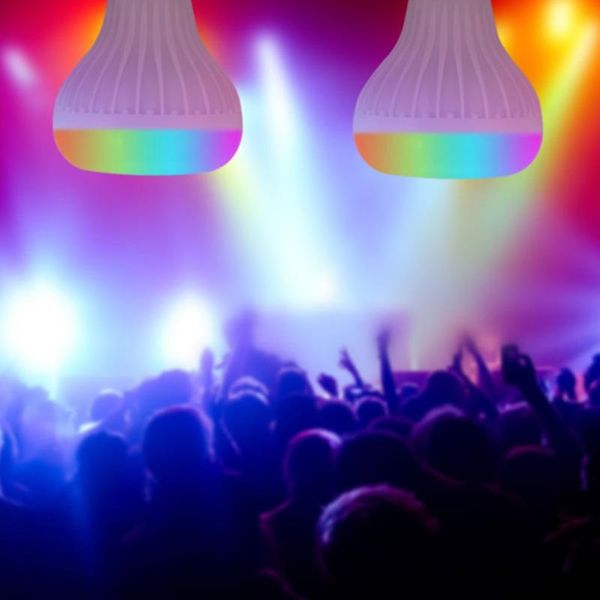 bulbs wireless bluetooth speaker bulb led light lamp smart music playing with remote controller slc88
bulbs wireless bluetooth speaker bulb led light lamp smart music playing with remote controller slc88