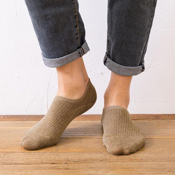 men's socks cotton boat thin autumn and winter invisible silicone non-slip fashion pure color light, Black
men's socks cotton boat thin autumn and winter invisible silicone non-slip fashion pure color light, Black