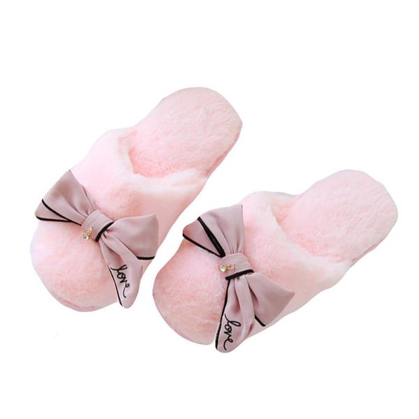 slippers plush big bow cute funny home slipper house shoes for women men, Black
slippers plush big bow cute funny home slipper house shoes for women men, Black