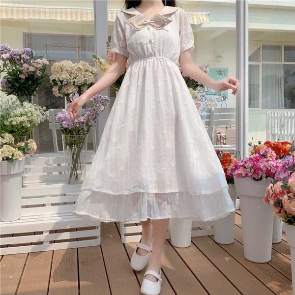 party dresses korean cute fashion white dress girls summer lolita vintage elegant floral women green princess casual long ojuw, White;black
party dresses korean cute fashion white dress girls summer lolita vintage elegant floral women green princess casual long ojuw, White;black