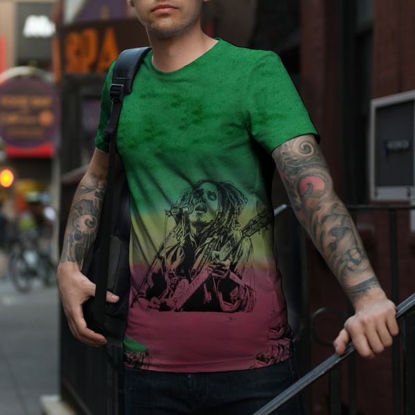 original rock bob marley 3d printing sluggish boy pattern t-shirt fashion and beautiful breathable daily party travel men's short sleev, White;black
original rock bob marley 3d printing sluggish boy pattern t-shirt fashion and beautiful breathable daily party travel men's short sleev, White;black
