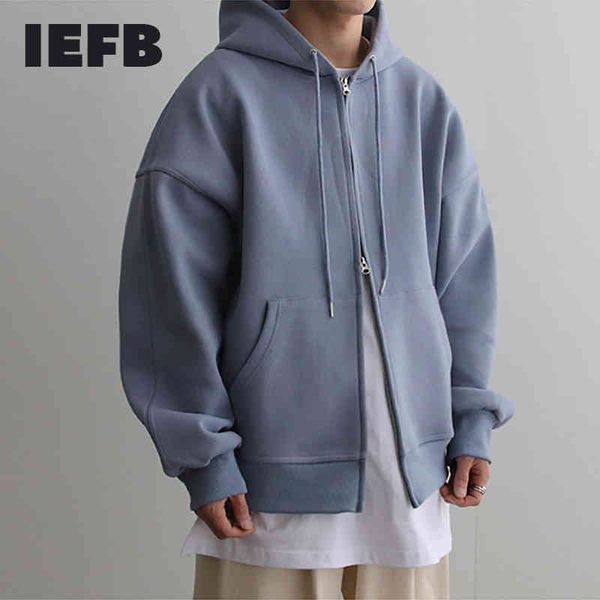 iefb korean hooded zipper sweatshirts style ets men's sports clothing 2022 spring new fashion loose big size 9y6281, Black
iefb korean hooded zipper sweatshirts style ets men's sports clothing 2022 spring new fashion loose big size 9y6281, Black