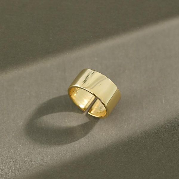 cluster rings korean s925 sterling silver ring personality joker wide smooth opening student female adjustable jewelry, Golden;silver
cluster rings korean s925 sterling silver ring personality joker wide smooth opening student female adjustable jewelry, Golden;silver