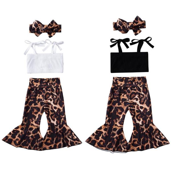 clothing sets 0-24m born baby girls clothes 3pcs strapless belt vest leopard print flare pants headband, White
clothing sets 0-24m born baby girls clothes 3pcs strapless belt vest leopard print flare pants headband, White