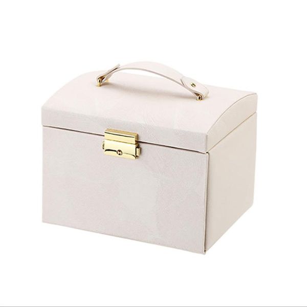 classical three-tier storage jewelry box with mirror portable jewel organizer stud earrings ring necklace display case gift bags
classical three-tier storage jewelry box with mirror portable jewel organizer stud earrings ring necklace display case gift bags
