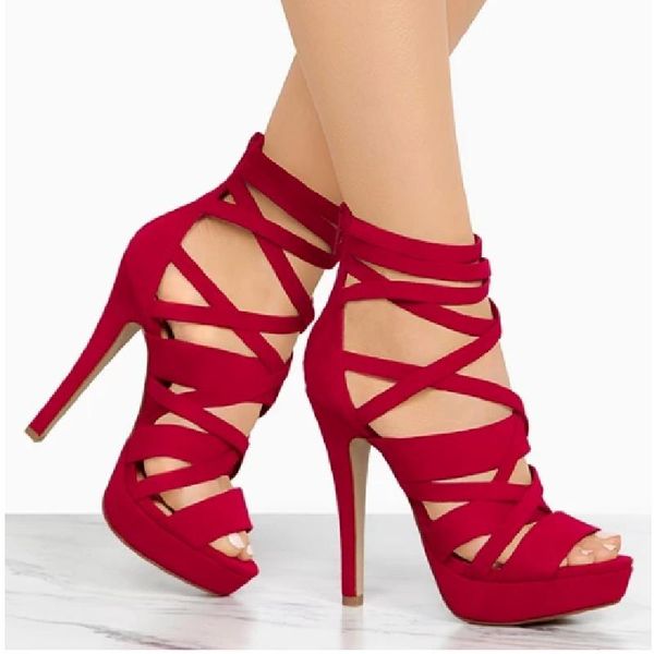 sandals summer ladies hollow out fashion ankle lace-up platform woman square open toe stilleto thin heels party shoes size 35-43, Black
sandals summer ladies hollow out fashion ankle lace-up platform woman square open toe stilleto thin heels party shoes size 35-43, Black