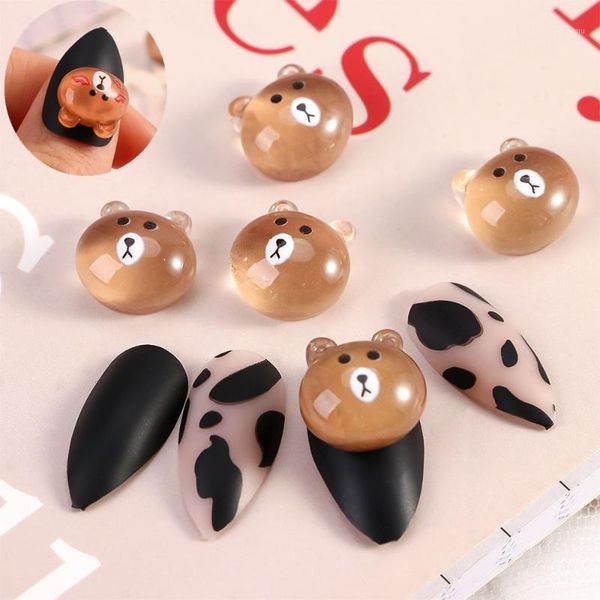 5pcs cute small bear nail art decorations cartoon nails ornaments creative lovely diy manicure accessories1, Silver;gold
5pcs cute small bear nail art decorations cartoon nails ornaments creative lovely diy manicure accessories1, Silver;gold