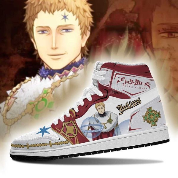 black clover novachrono sneakers julius black clover anime shoes