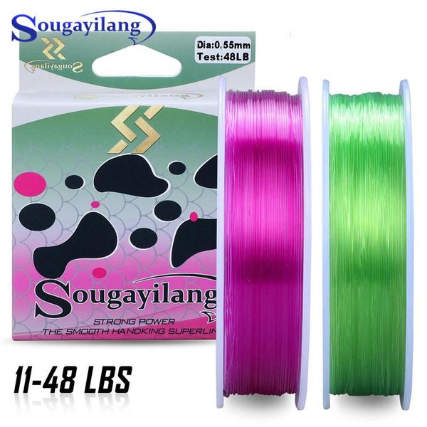 sougayilang 100m nylon fishing line 0.18-0.55mm monofilament carp boat rock pesca braid
sougayilang 100m nylon fishing line 0.18-0.55mm monofilament carp boat rock pesca braid