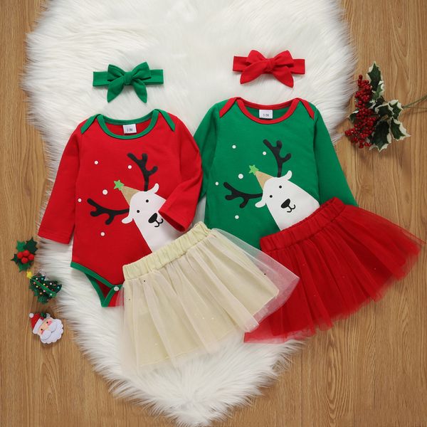 infant clothing set baby girl 2021 new christmas three piece sets deer printed long-sleeved fart romper western-style mesh skirt suits, White
infant clothing set baby girl 2021 new christmas three piece sets deer printed long-sleeved fart romper western-style mesh skirt suits, White