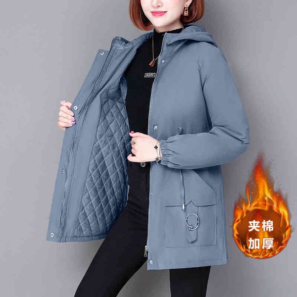 women's thick cotton hooded et, casual smooth coat, warm, medium and long tight coat in winter, 2021, Black
women's thick cotton hooded et, casual smooth coat, warm, medium and long tight coat in winter, 2021, Black