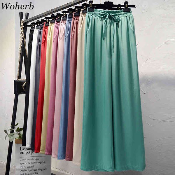 trousers for women bottoms spring summer casual high waist wide leg pants female pantalon mujer new modis 210417, Black;white
trousers for women bottoms spring summer casual high waist wide leg pants female pantalon mujer new modis 210417, Black;white