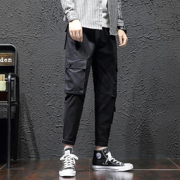 5XL Plus Size Ankle Length Skinny Cargo Pants For Men Plain Color Summer Lightweight Slim Fit Multi Pockets Baggy Trousers Men, Black cargo pants
5XL Plus Size Ankle Length Skinny Cargo Pants For Men Plain Color Summer Lightweight Slim Fit Multi Pockets Baggy Trousers Men, Black cargo pants