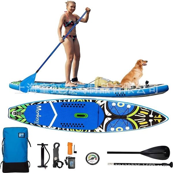 beginner fitness station vertical paddle sup inflatable surfboard water skiing board lying on the board paddle kayak
beginner fitness station vertical paddle sup inflatable surfboard water skiing board lying on the board paddle kayak