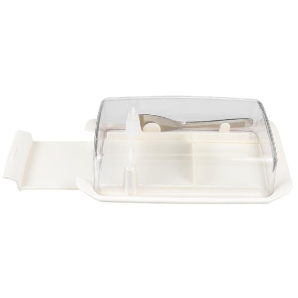 dishes & plates container butter crisper cutter home tableware storage box (white)
dishes & plates container butter crisper cutter home tableware storage box (white)