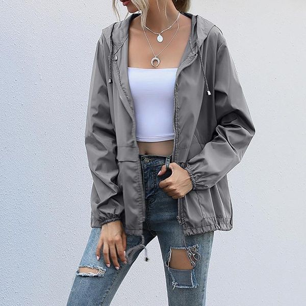 women's jackets retro 2021 women casual slim zipper long sleeve bomber jacket waterproof coat collar fit outerwear clothes, Black;brown
women's jackets retro 2021 women casual slim zipper long sleeve bomber jacket waterproof coat collar fit outerwear clothes, Black;brown