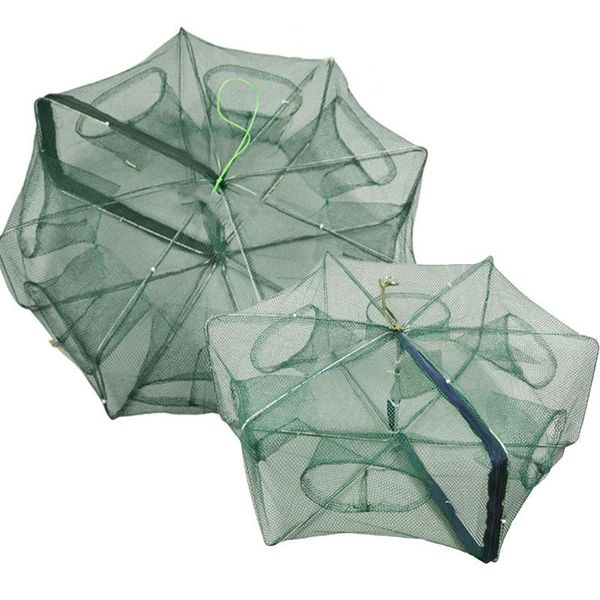 fishing accessories 6/8/12/16 holes folded net portable nylon folding crayfish catcher casting crab fish trap cages traps
fishing accessories 6/8/12/16 holes folded net portable nylon folding crayfish catcher casting crab fish trap cages traps