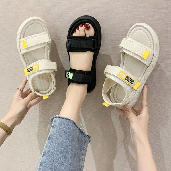 sandals arrival women's shoes for 2021 summer thick soled solid female's breathable non-slip stylish lady's, Black
sandals arrival women's shoes for 2021 summer thick soled solid female's breathable non-slip stylish lady's, Black