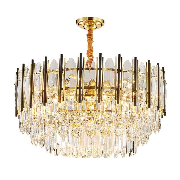 round design modern crystal chandelier lighting luxury for dining living room decoration led gold lamp fixture chandeliers
round design modern crystal chandelier lighting luxury for dining living room decoration led gold lamp fixture chandeliers