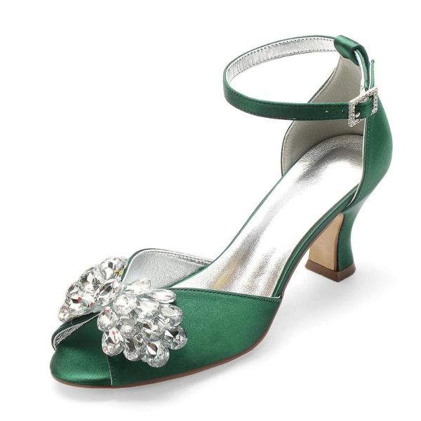 dress shoes open toe bridal wedding thick hoof heels ankle strap with big crystal bowknot prom graduate birthday party satin, Black
dress shoes open toe bridal wedding thick hoof heels ankle strap with big crystal bowknot prom graduate birthday party satin, Black
