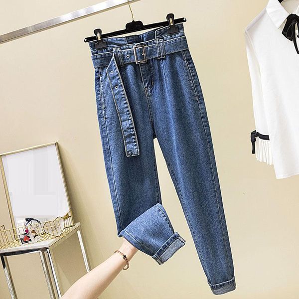 women's jeans casual harem pants women high waist femme pantalon denim loose ladies boyfriend for trousers, Blue
women's jeans casual harem pants women high waist femme pantalon denim loose ladies boyfriend for trousers, Blue