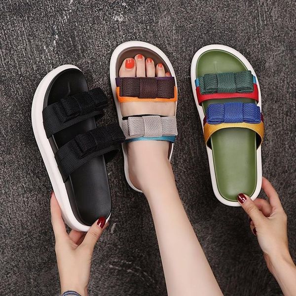 fashion summer womens mixxed color casual slippers college style sponge students butterfly knot beach slides shoes, Black
fashion summer womens mixxed color casual slippers college style sponge students butterfly knot beach slides shoes, Black