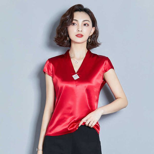 korean fashion silk women blouses satin v-neck sleeveless red shirts plus size xxxl s and 210604, White
korean fashion silk women blouses satin v-neck sleeveless red shirts plus size xxxl s and 210604, White