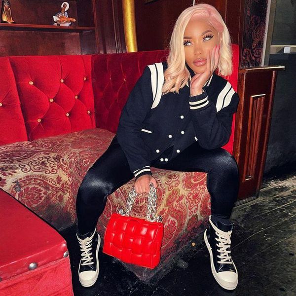 women's jackets fashion women clothing button print pockets baseball jacket fall winter casual coat harajuku clothes streetwear wholesa, Black;brown
women's jackets fashion women clothing button print pockets baseball jacket fall winter casual coat harajuku clothes streetwear wholesa, Black;brown