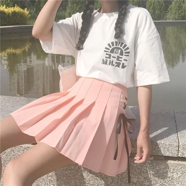 skirts harajuku summer lace-up female korean 2021 small fresh girl straps high waist pleated women skirt faldas de mujer, Black
skirts harajuku summer lace-up female korean 2021 small fresh girl straps high waist pleated women skirt faldas de mujer, Black