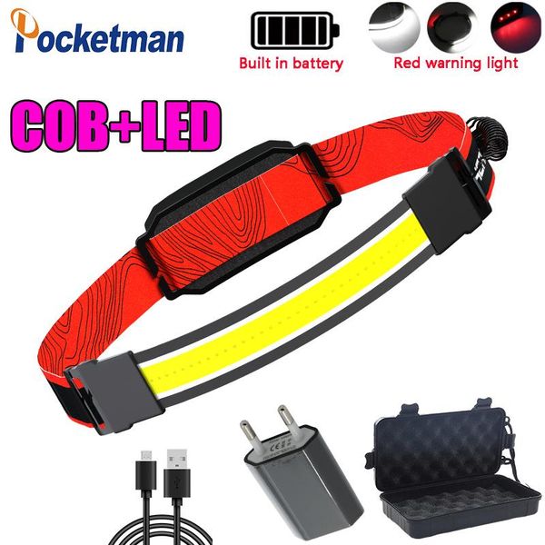 headlights with built-in battery usb rechargeable headlamp waterproof lamp white and red lighting for camping working headlamps
headlights with built-in battery usb rechargeable headlamp waterproof lamp white and red lighting for camping working headlamps