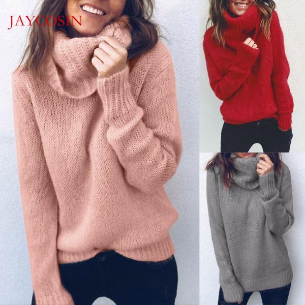 women's sweaters jaycosin autumn winter clothes women long sleeve turtleneck sweater casual solid woman pullover feminino #h12, White;black
women's sweaters jaycosin autumn winter clothes women long sleeve turtleneck sweater casual solid woman pullover feminino #h12, White;black