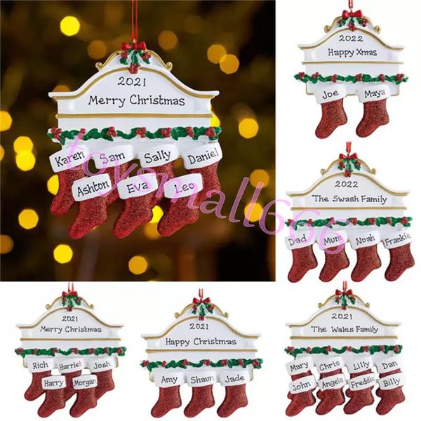 2022 resin personalized stocking socks family of 2 3 4 5 6 7 8 christmas tree ornament creative decorations pendants for xmas gifts dhl
2022 resin personalized stocking socks family of 2 3 4 5 6 7 8 christmas tree ornament creative decorations pendants for xmas gifts dhl