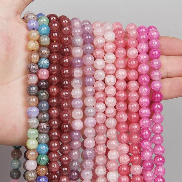 other 8mm rose pink red purple loose stone beads smooth round spacer for jewelry diy making bracelet earrings accessories 15''
other 8mm rose pink red purple loose stone beads smooth round spacer for jewelry diy making bracelet earrings accessories 15''