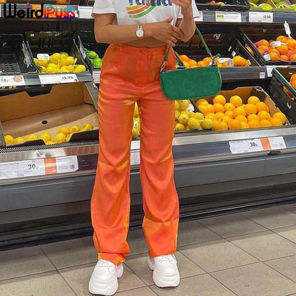 women's pants & capris weird puss cyber y2k neon orange women loose straight trousers casual wild streetwear sweet sweatpants 2021 tren, Black;white
women's pants & capris weird puss cyber y2k neon orange women loose straight trousers casual wild streetwear sweet sweatpants 2021 tren, Black;white