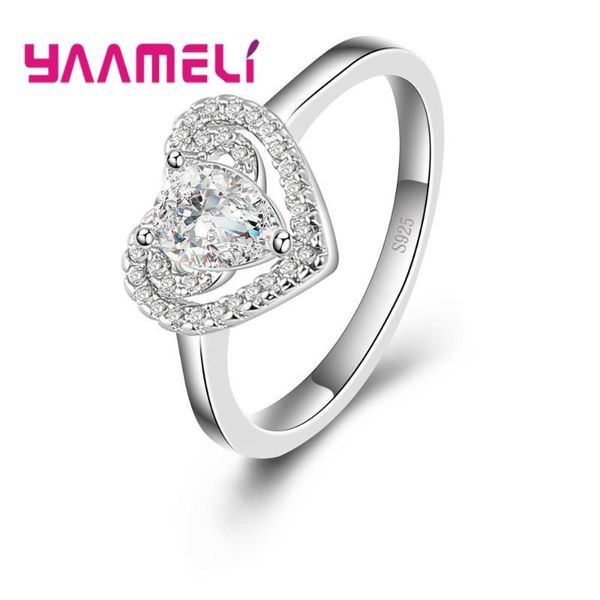 wedding rings yaameli luxury love heart promise ring white crystal jewelry for women party 925 sterling-silver-jewlery, Slivery;golden
wedding rings yaameli luxury love heart promise ring white crystal jewelry for women party 925 sterling-silver-jewlery, Slivery;golden