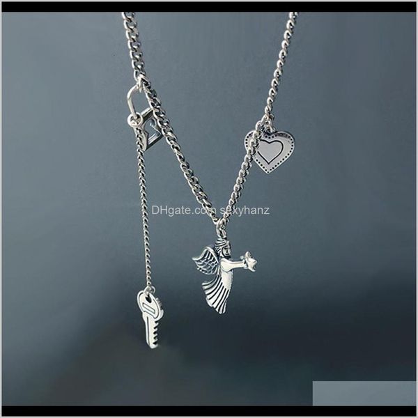 necklaces & pendants jewelry drop delivery 2021 pendant cupid shooter lock love necklace female star angel key sweater chain fashion accesso, Silver
necklaces & pendants jewelry drop delivery 2021 pendant cupid shooter lock love necklace female star angel key sweater chain fashion accesso, Silver