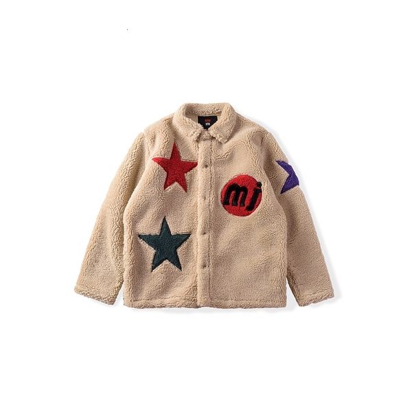 winter 2021 jacobs x cactusplant fleamarket cpfm lamb oversized hip-hop warmth men women couple star jacket, Black;brown
winter 2021 jacobs x cactusplant fleamarket cpfm lamb oversized hip-hop warmth men women couple star jacket, Black;brown