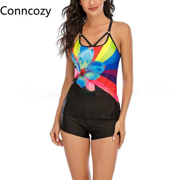 women's swimwear 8xl plus size rainbow flower swimsuit women tankini bikini sets two piece bathing suit orversized beachwear trajes, White;black
women's swimwear 8xl plus size rainbow flower swimsuit women tankini bikini sets two piece bathing suit orversized beachwear trajes, White;black