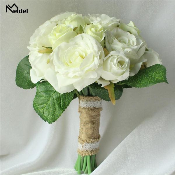 meldel handmade bridal bouquet beauty roses bride flower wedding party accessory holding flowers white decorative & wreaths
meldel handmade bridal bouquet beauty roses bride flower wedding party accessory holding flowers white decorative & wreaths